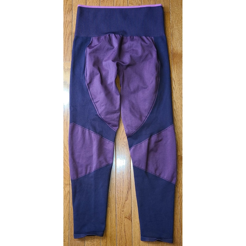NWOT ThirdLove High Rise Purple Flex Seamless Compression Leggings XL Nylon Mix - Picture 1 of 7